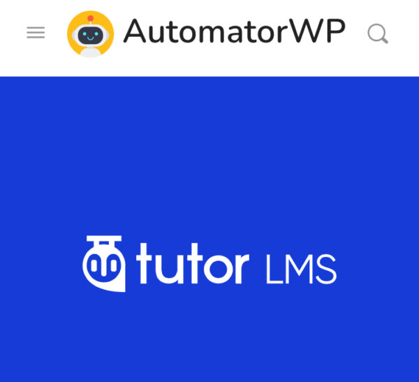 AutomatorWP Tutor LMS 1.1.5 - Image 1