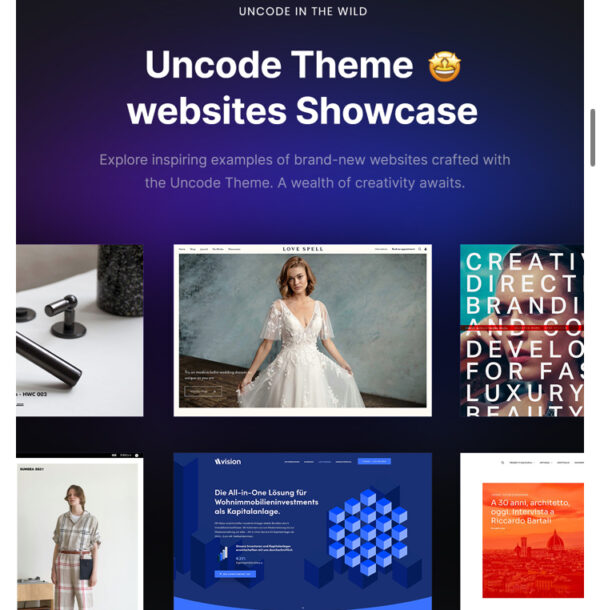 Uncode Theme