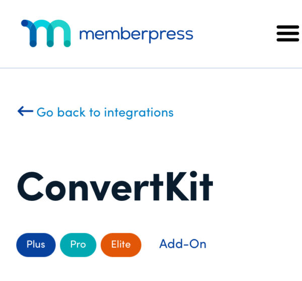 MemberPress ConvertKit 1.2.6 - Image 1