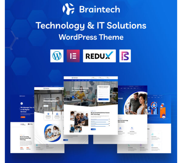 Braintech WordPress Theme