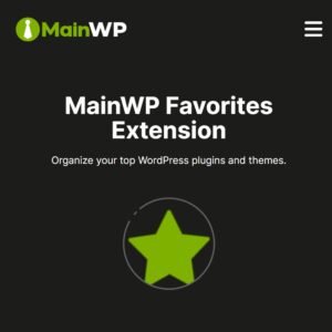 MainWP Favorites Extension