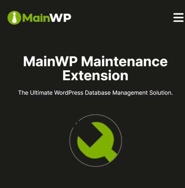 MainWP Maintenance Extension