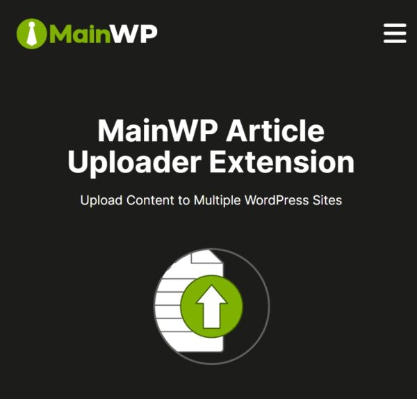 MainWP Page Speed Extension