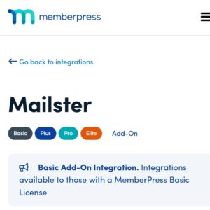 MemberPress Mailster