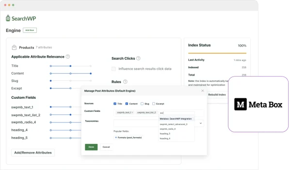 SearchWP Meta Box Integration 1.1.1 - Image 1