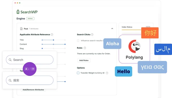 SearchWP Polylang Integration