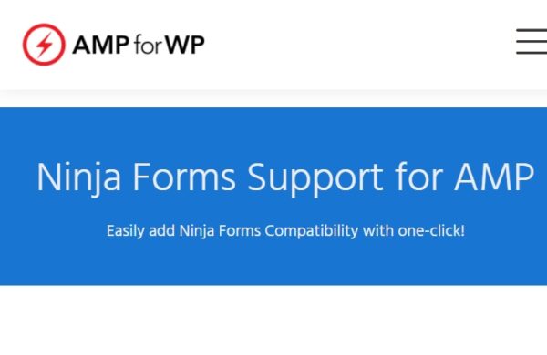 Ninja Forms for AMP