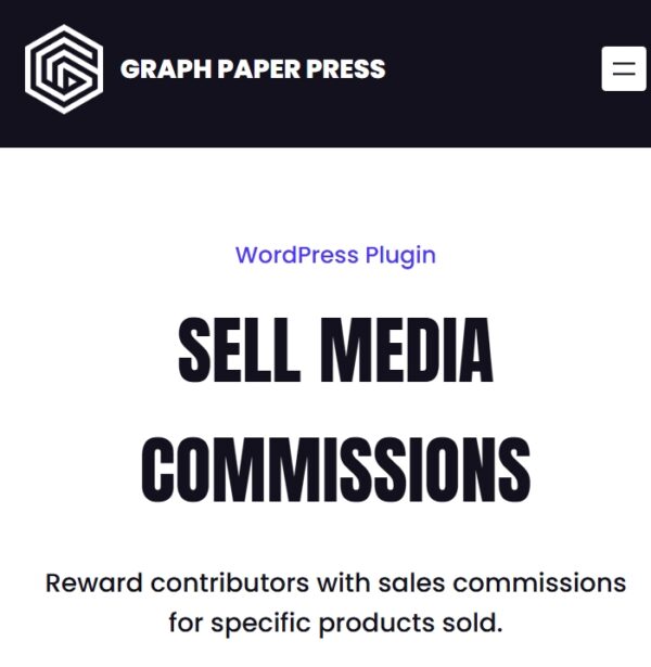 Sell Media Commissions Addon