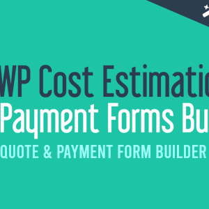 WP Cost Estimation & Payment Forms Builder