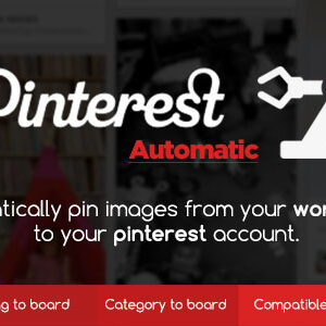 WordPress Pinterest Automatic