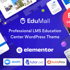 EduMall-Professional LMS Education Center WordPress Theme