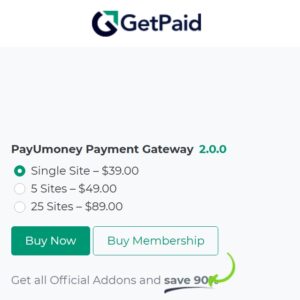 GetPaid PayUmoney Payment Gateway
