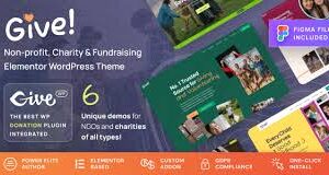 Give-NGO & Charity WordPress Theme