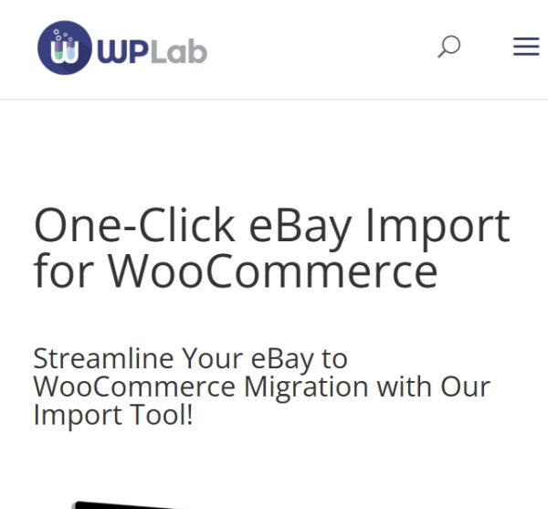 Import from eBay to WooCommerce
