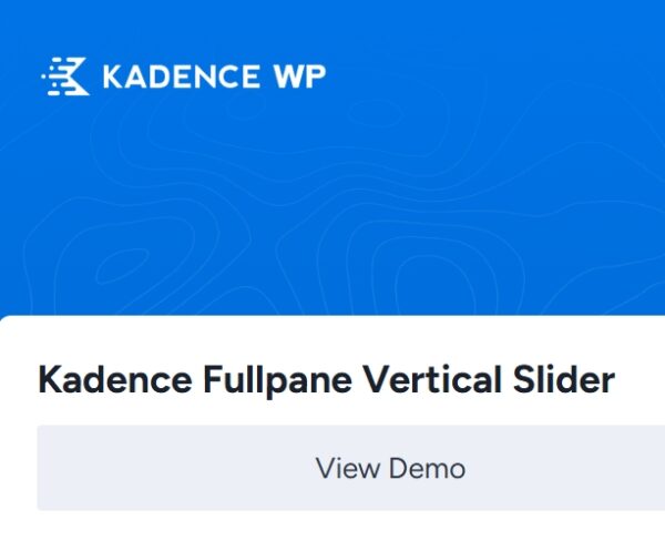 Kadence Fullpane Vertical Slider