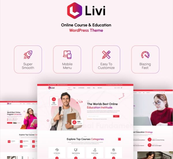 Livi-Education WordPress Theme