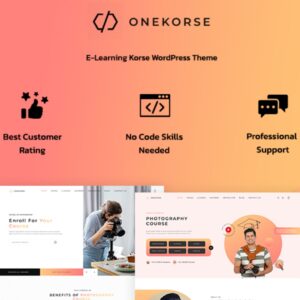 Onekorse-LMS Education Theme