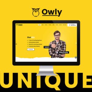 Owly-Tutoring & eLearning WP Theme