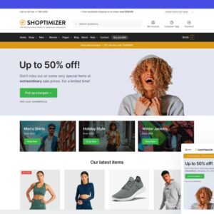 Shoptimizer-The Fastest WooCommerce Theme