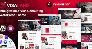 Visaland-Immigration and Visa Consulting WordPress Theme