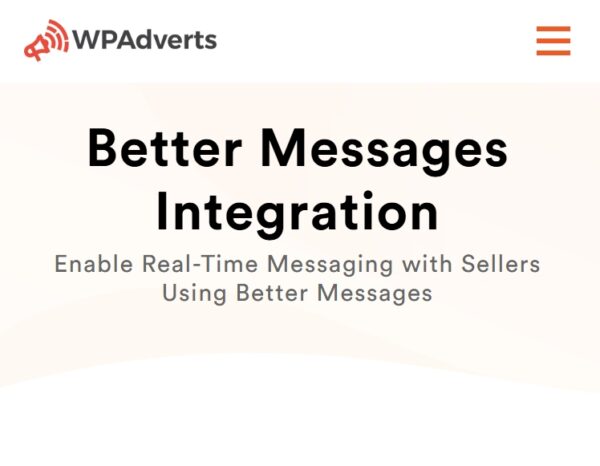 WP Adverts Better Messages