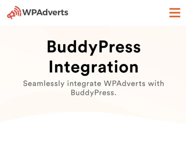 WP Adverts BuddyPress Integration