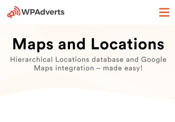 WP Adverts Maps and Locations
