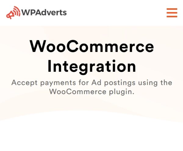 WP Adverts WooCommerce Integration