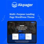 Akpager-Landing Page Elementor WordPress Theme