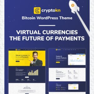 Cryptokn-ICO Landing Page & Cryptocurrency WordPress Theme