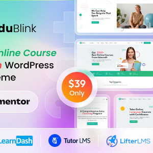 EduBlink-Education & Online Course WordPress Theme