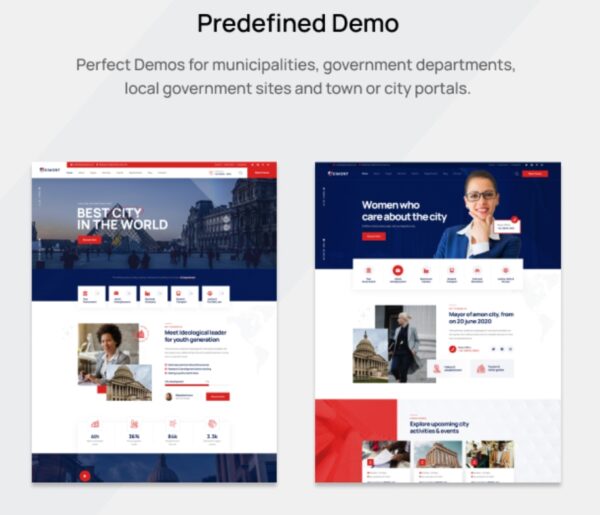 Gimont-City Government WordPress Theme