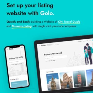 Golo-Directory & Listing, Travel WordPress Theme
