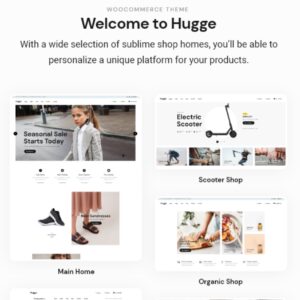 Hugge-Elementor WooCommerce WordPress Theme