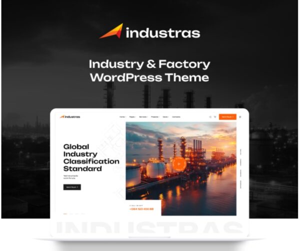 Industras-Industry & Factory WordPress Theme