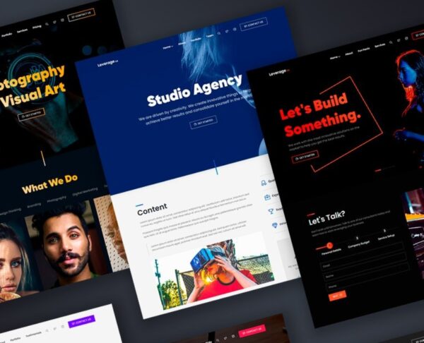Leverage-Creative Agency and Digital Agency WordPress Theme