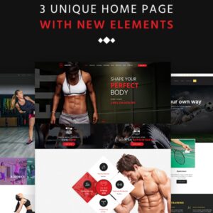Maruthi-Fitness Gym WordPress Theme