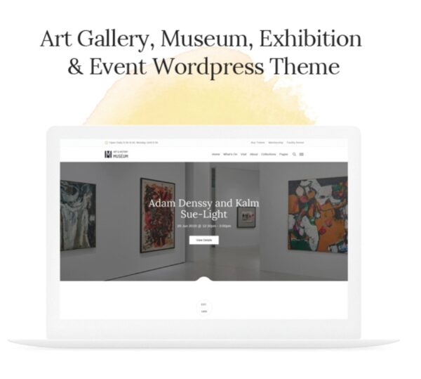Muzze-Museum Art Gallery Exhibition WordPress Theme