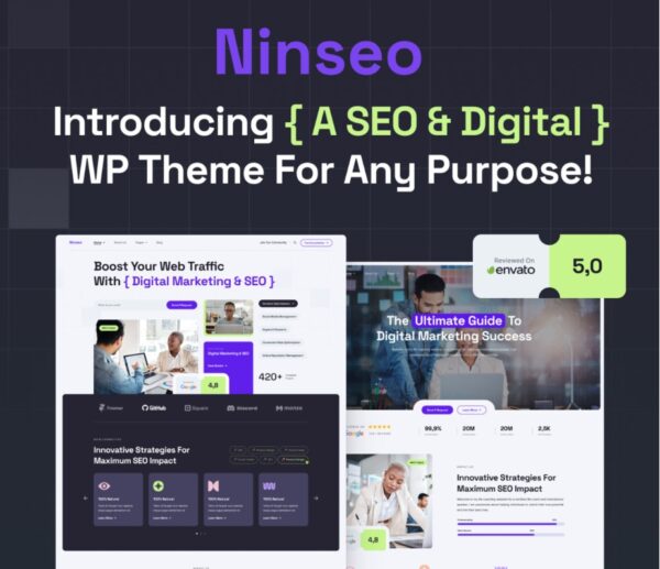 Ninseo-IT Services & SEO WordPress Theme