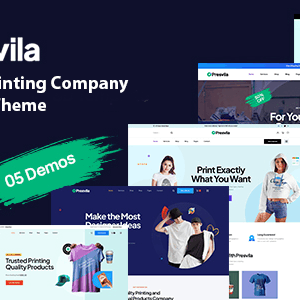 Presvila-Printing Company WordPress Theme