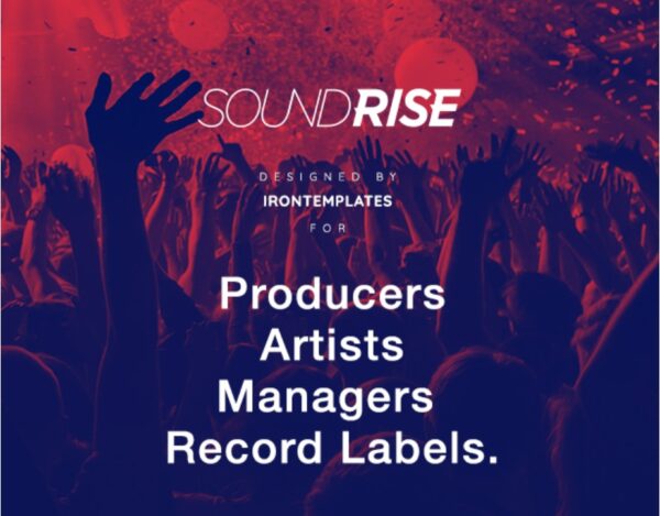 SoundRise-Artists, Producers and Record Labels WordPress Theme