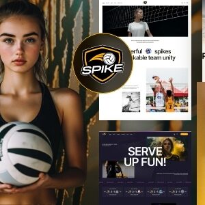 Spike-Volleyball WordPress Theme