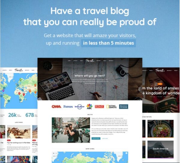Trawell-Travel Blog WordPress Theme
